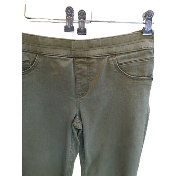 Democracy Women's Size 8 Glider Olive Green Pull On Casual Jeggings - Picture 4 of 5